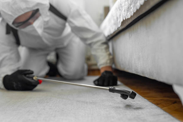 Professional Bed Bug Control technician working in Rutgers University-Livingston Campus, NJ